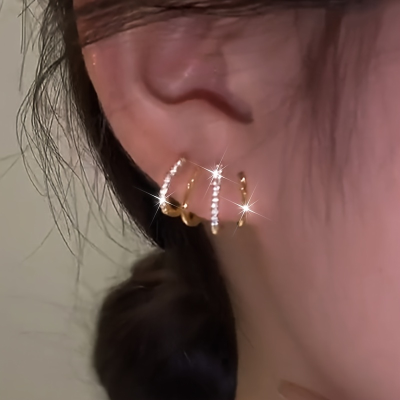 Stylish Copper & Silver Earrings with Claw for Spring & Summer